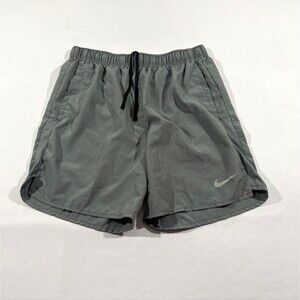Nike Mens Dri-Fit Challenger Tennis Running Shorts Gym Grey DV9344-084 Poly Sz M